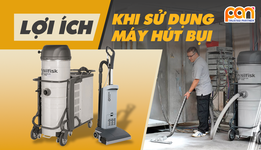 Tiết kiệm thời gian, công sức một trong những lợi ích của máy hút bụi