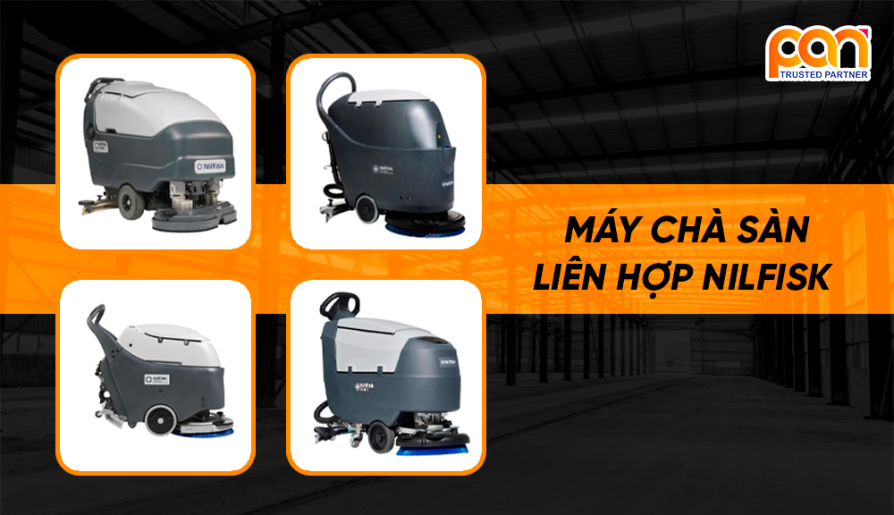 Máy chà sàn liên hợp Nilfisk