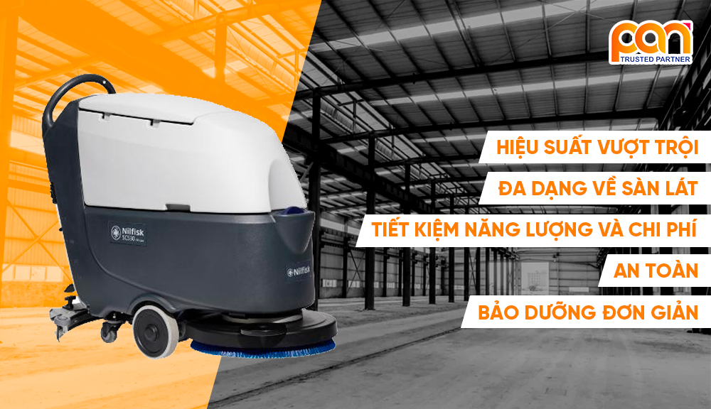 Tính năng vượt trội của máy chà sàn liên hợp